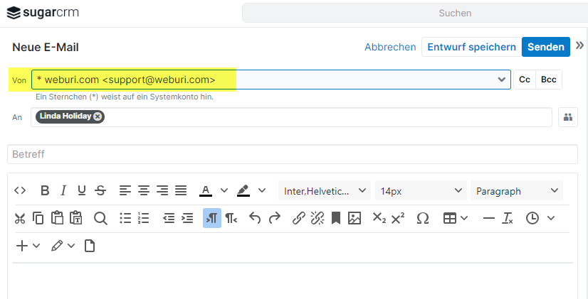 E-Mail Editor